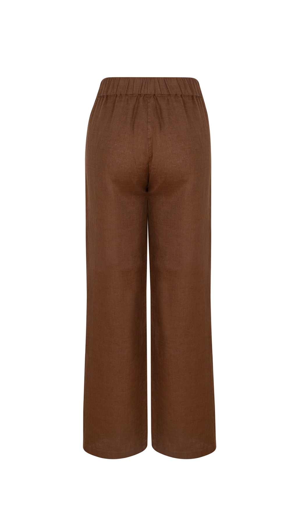 Soft Drape Bol Paça Klasik Keten Pantolon