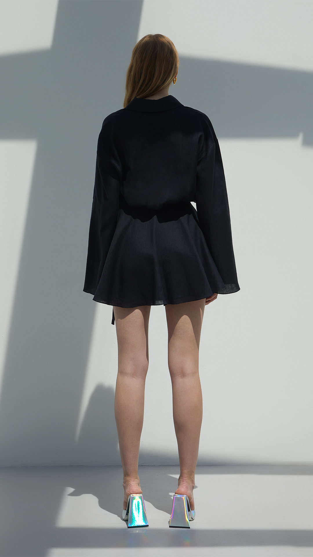 Siyah Talia Elbise