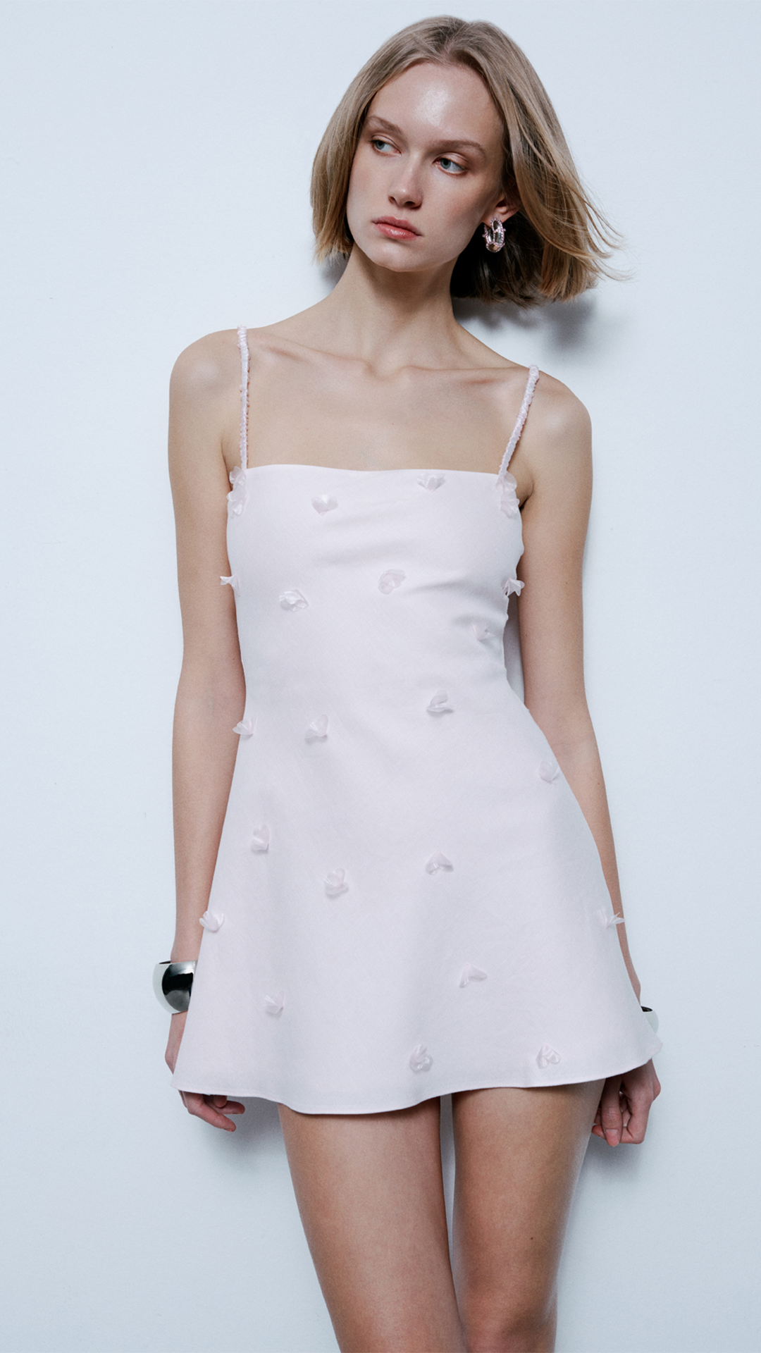 Pembe Mathilde Elbise