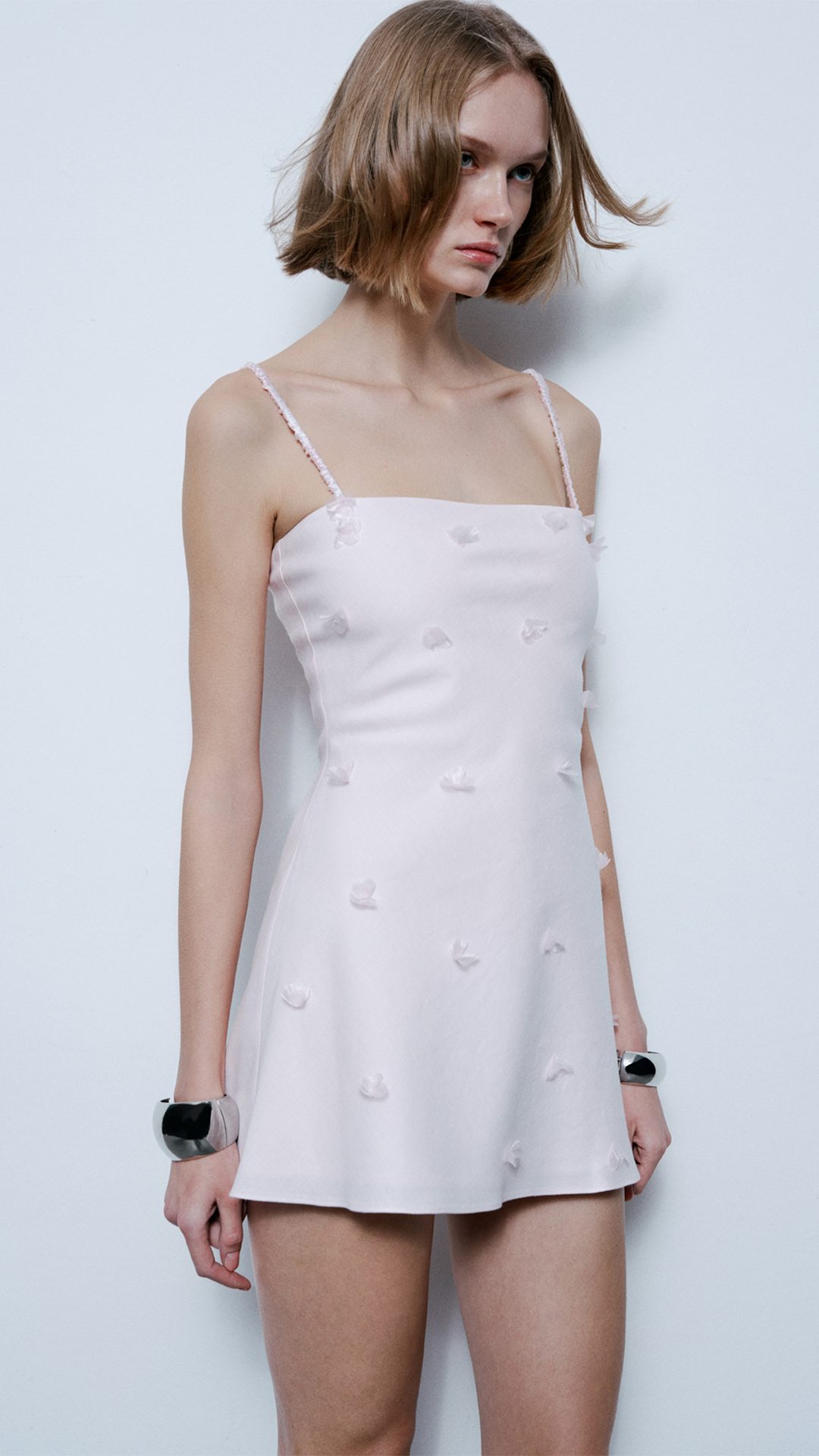 Pembe Mathilde Elbise