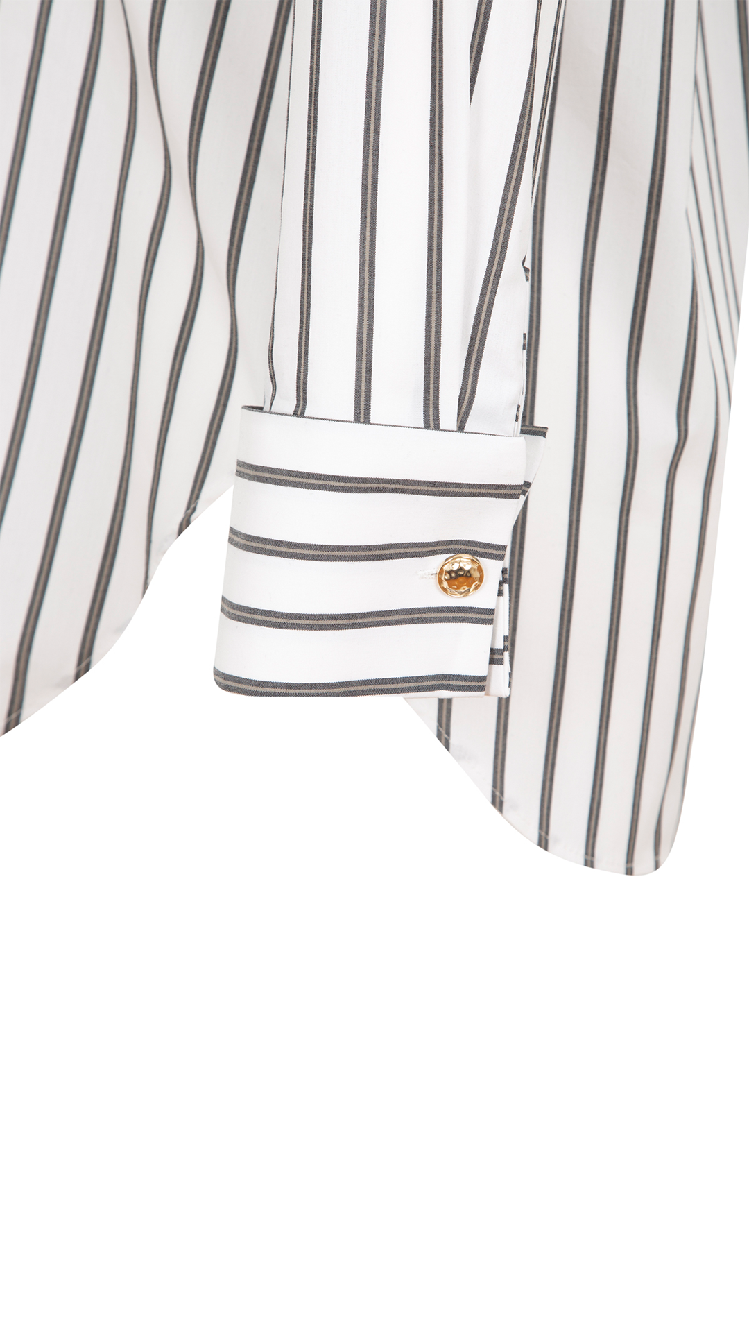 Stripe Edit Çizgili Poplin Gömlek