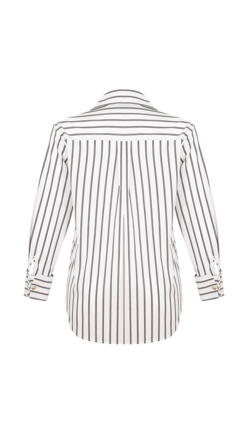 Stripe Edit Çizgili Poplin Gömlek