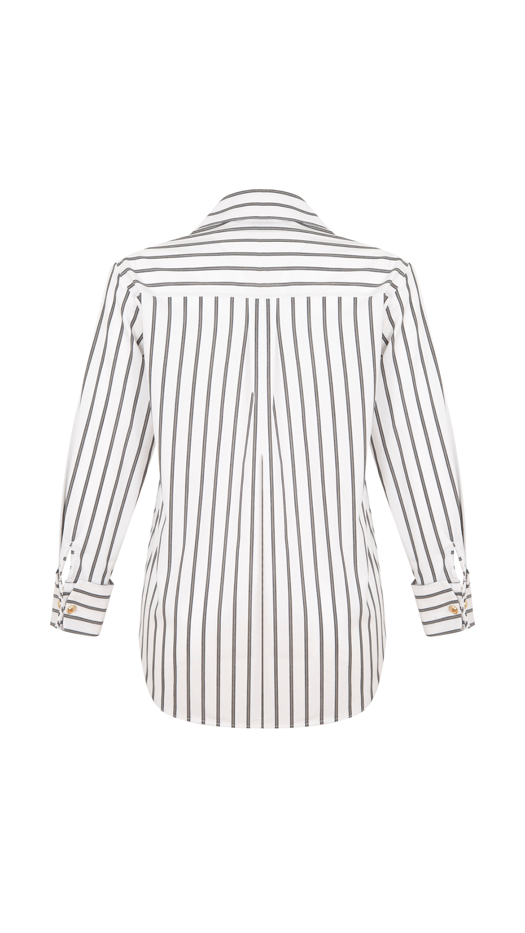 Stripe Edit Çizgili Poplin Gömlek
