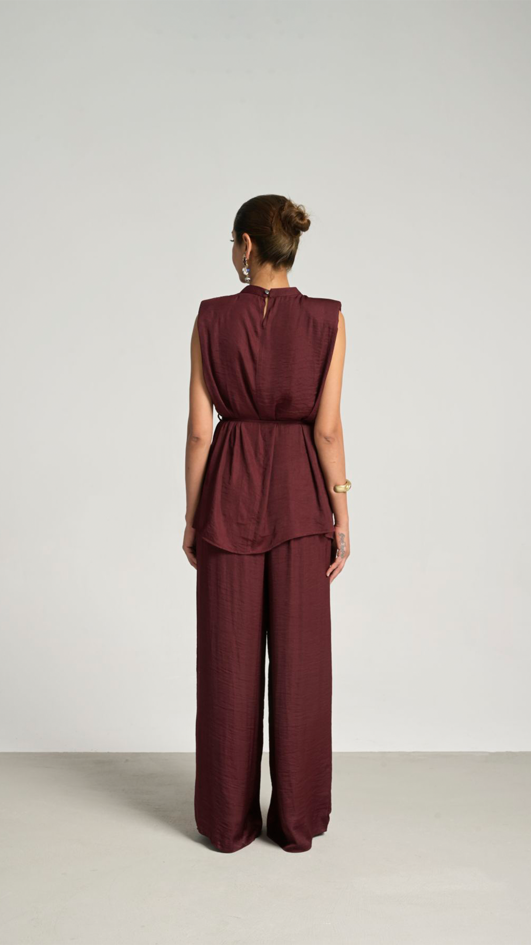 Laviess Saten Pantolon