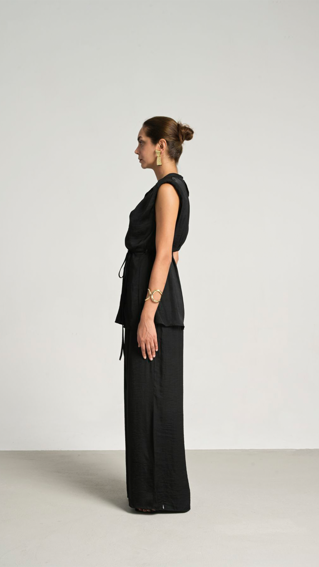 Laviess Saten Pantolon