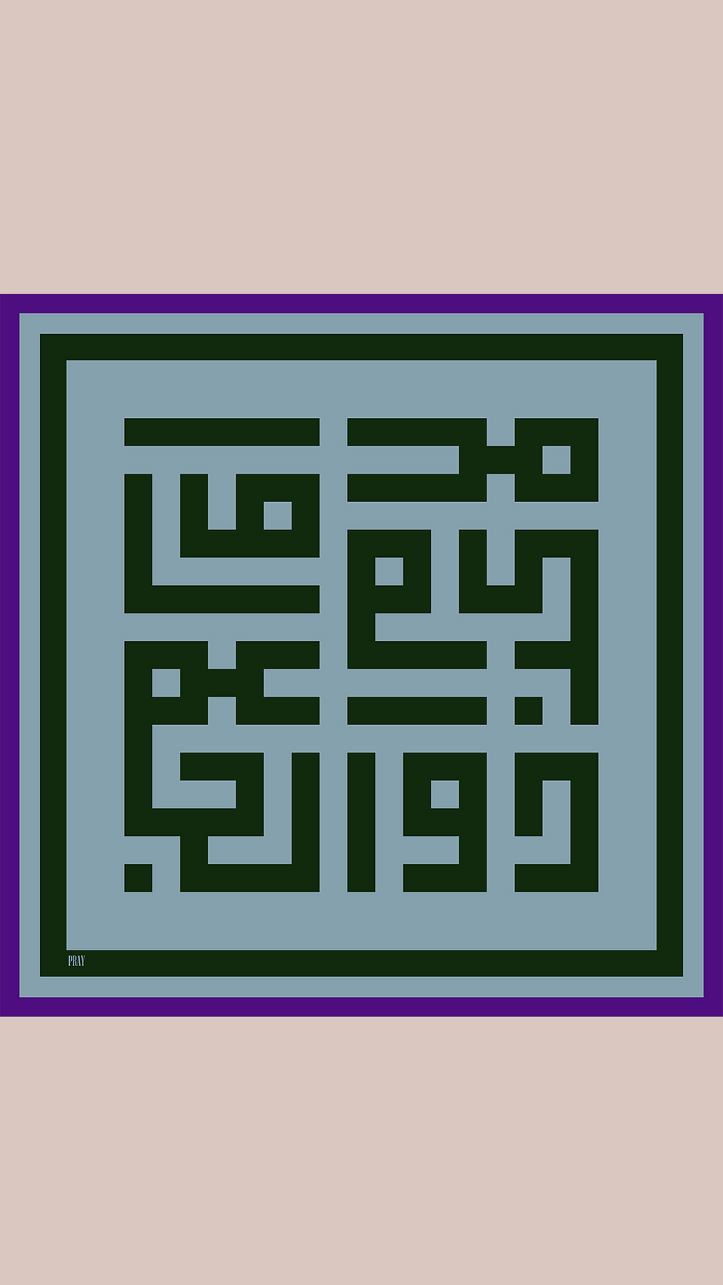 Eşarp - Kûfî İkrâm