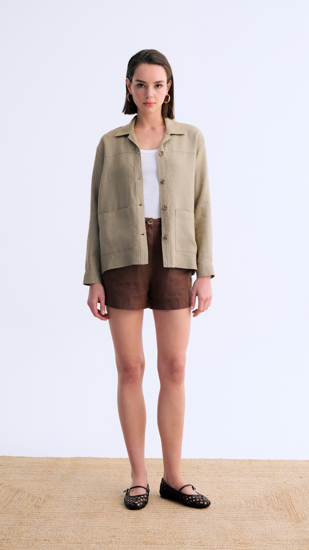 Urban Linen Keten Ceket