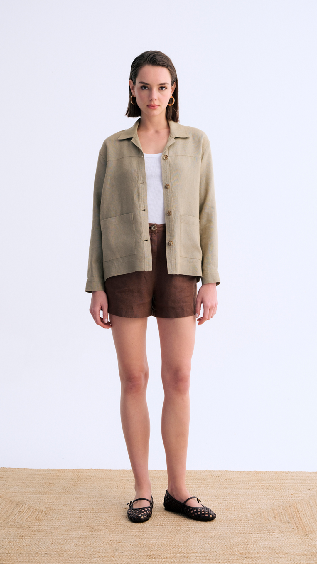 Urban Linen Keten Ceket