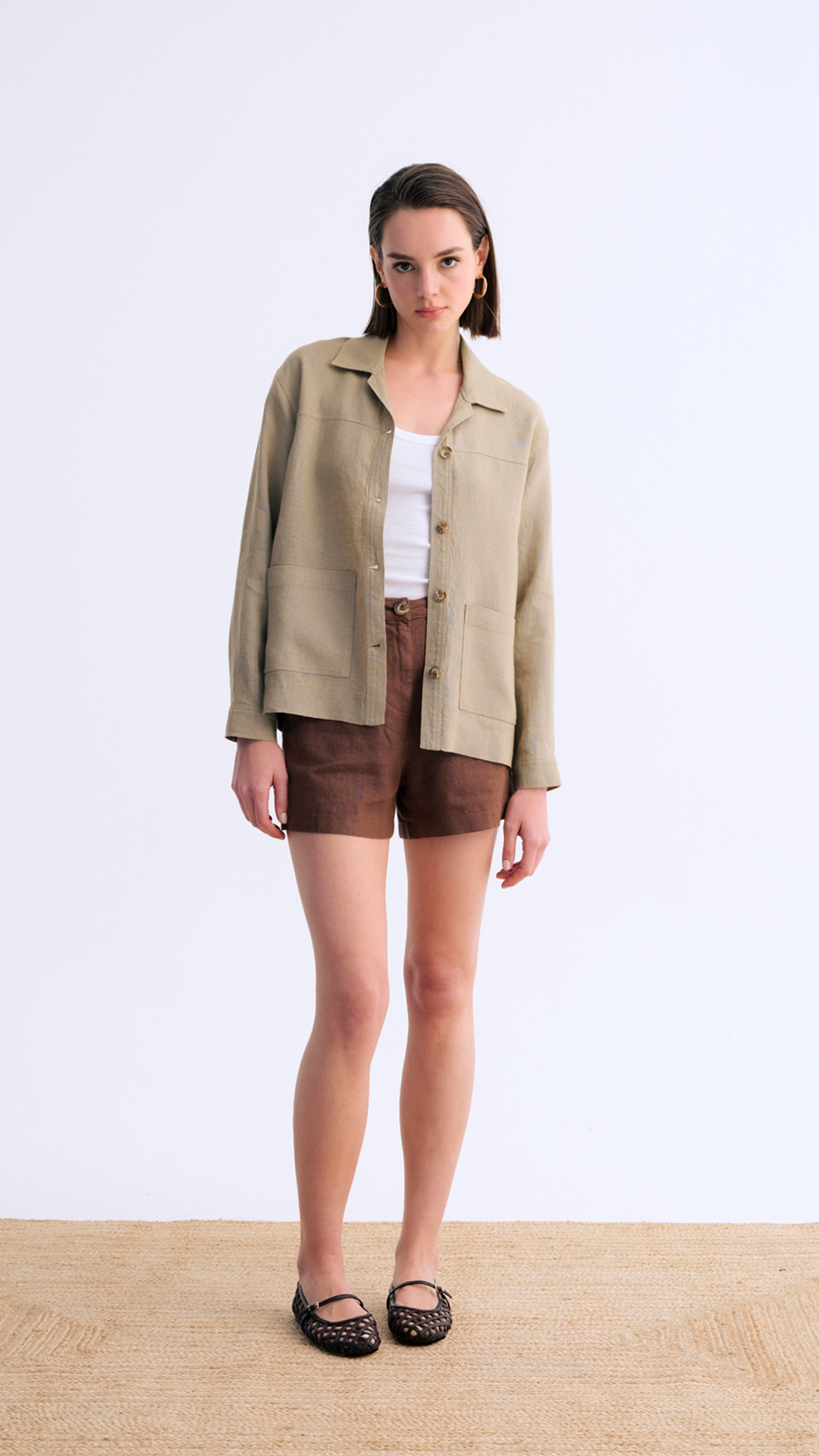 Urban Linen Keten Ceket