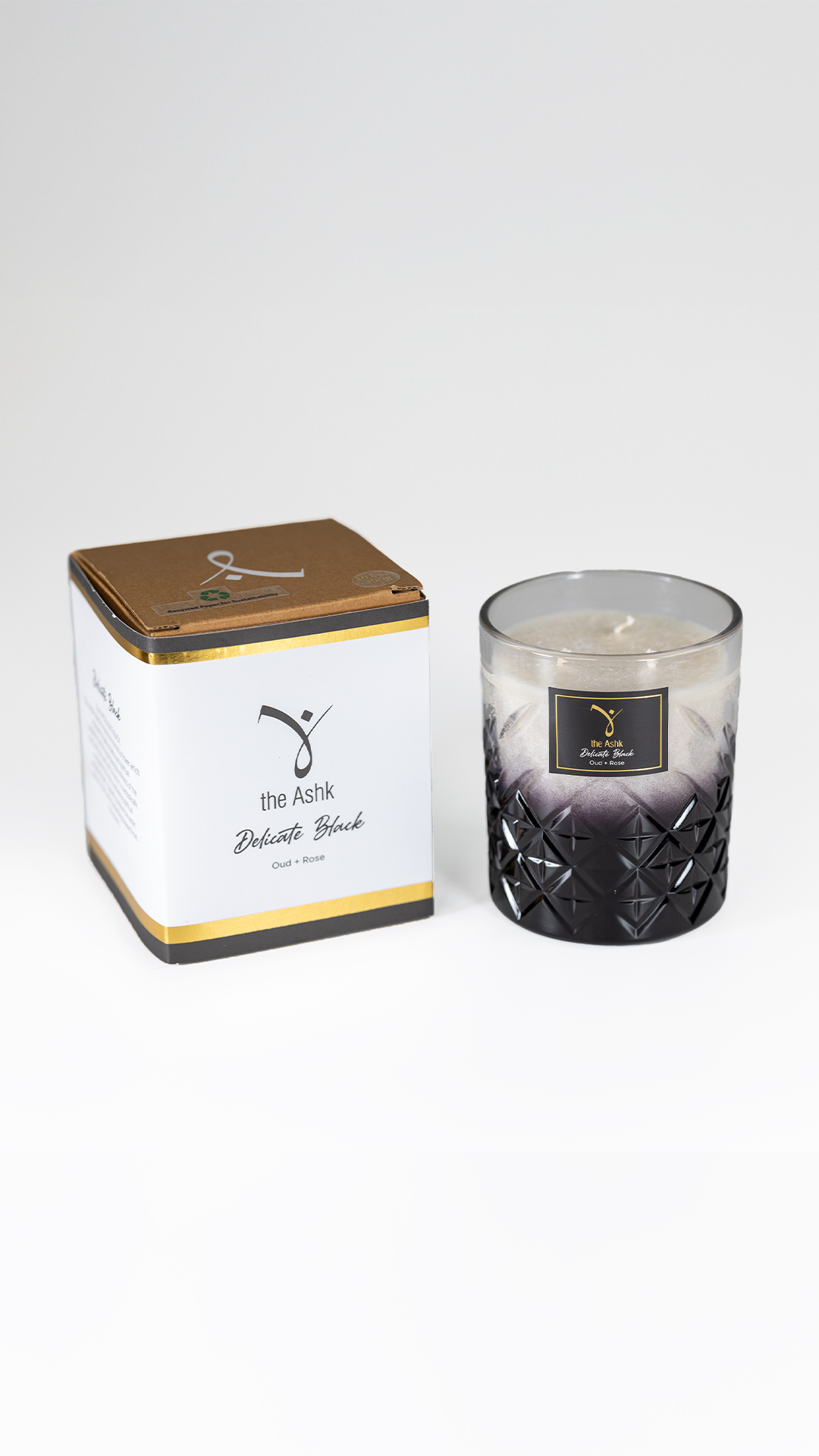 Delicate Black Mum 300gr Oud & Gül