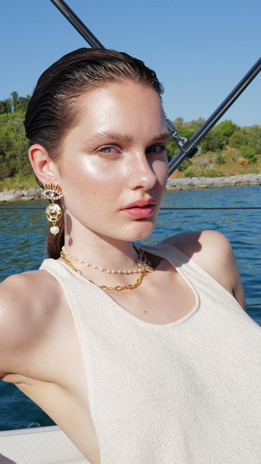 Eye Pearl Kolye